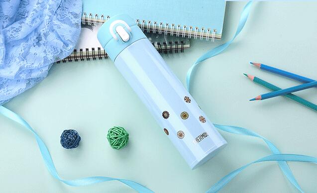 膳魔師真空不銹鋼保溫杯 村上隆笑臉花藝術大師杯 JNI-401 膳魔師真空不銹鋼保溫杯 村上隆笑臉花藝術大師杯 JNI-401