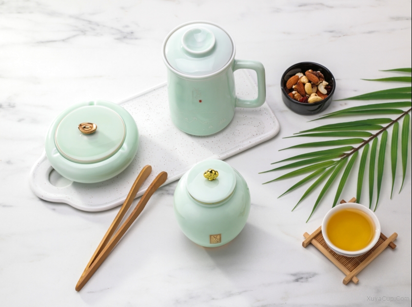 璽玉尊享養(yǎng)生青瓷套裝 VT226