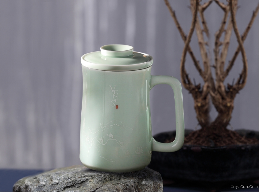 璽玉養(yǎng)生青瓷茶藝杯VB205-500