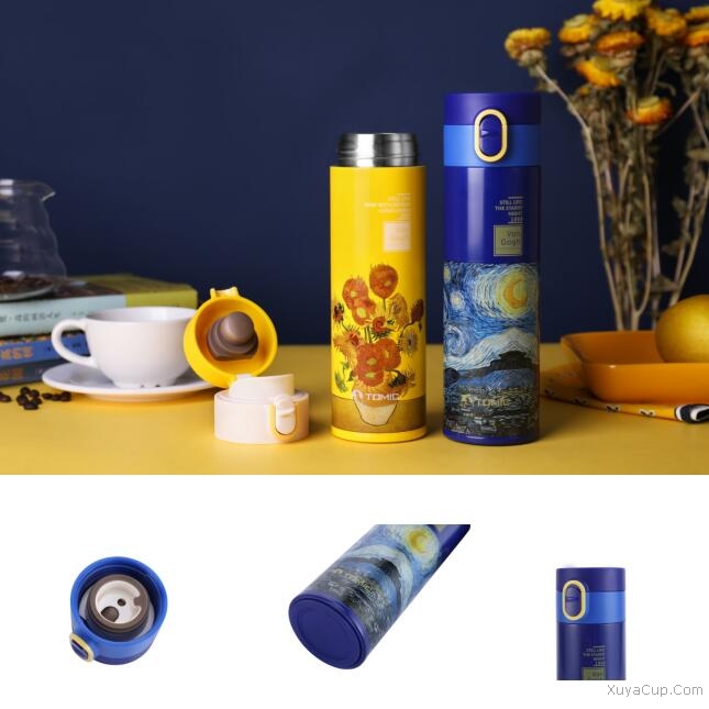梵高系列彈跳蓋保溫杯 TW00016