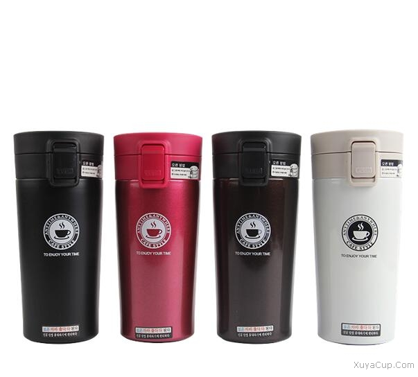 咖啡雙層保溫杯