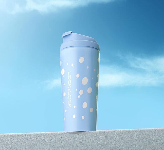 仲夏藍(lán)雙層咖啡杯HAP958FU